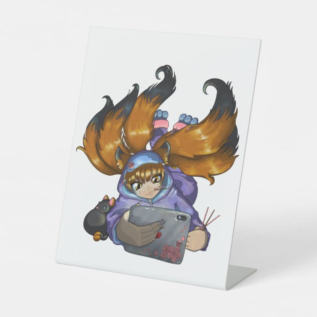 Expositor En L Kitsune Life (Anverso)