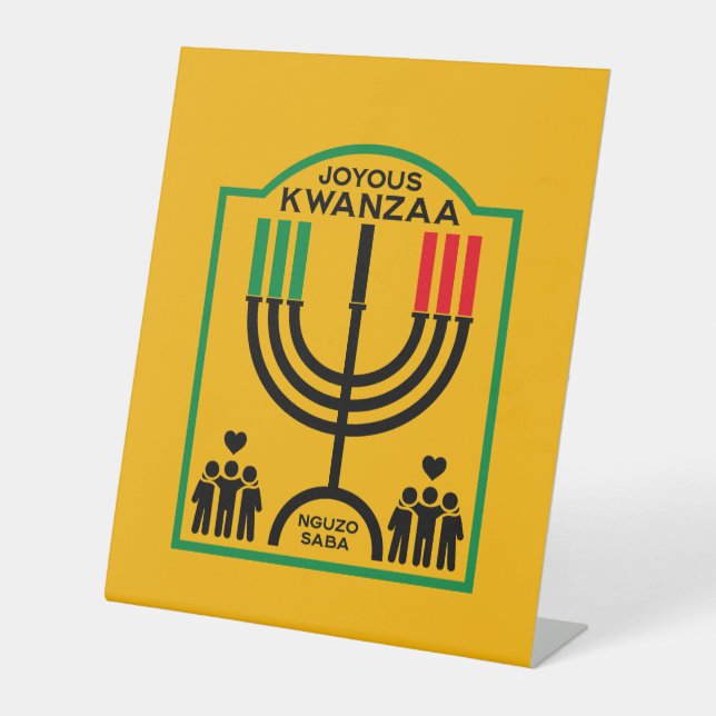 Expositor En L Kwanzaa Umoja (Anverso)