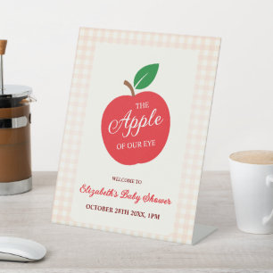 Expositor En L La Apple De Nuestro Baby Shower Ojo