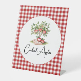 Expositor En L La Apple de nuestro Ojo Baby Shower Paper Plate