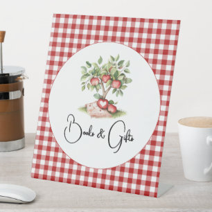 Expositor En L La Apple de nuestro Ojo Baby Shower Paper Plate