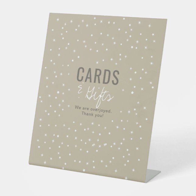 Expositor En L La aventura de los regalos de las tarjetas espera  (Anverso)