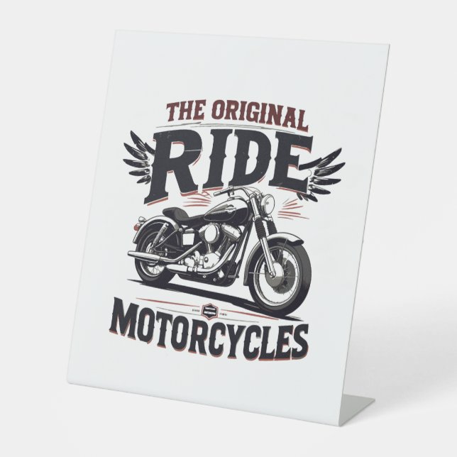 Expositor En L la bicicleta de autocar original (Anverso)