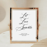 La caligrafía elegante deja que el amor se desvane