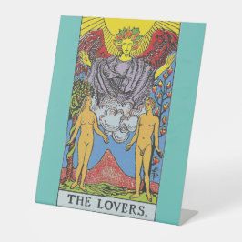 Expositor En L La carta Tarot de los amantes que leen