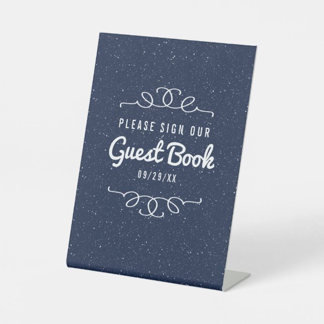 Expositor En L La colección de Bodas nocturnos estrellados - (Anverso)