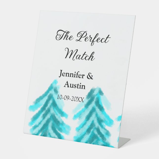 Expositor En L La combinación perfecta entre el boda de los pinos (Anverso)