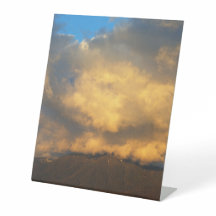 La explosión de la nube de atardecer