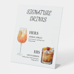 Expositor En L La firma bebe su cerveza Aperol Spritz Rum&Coke