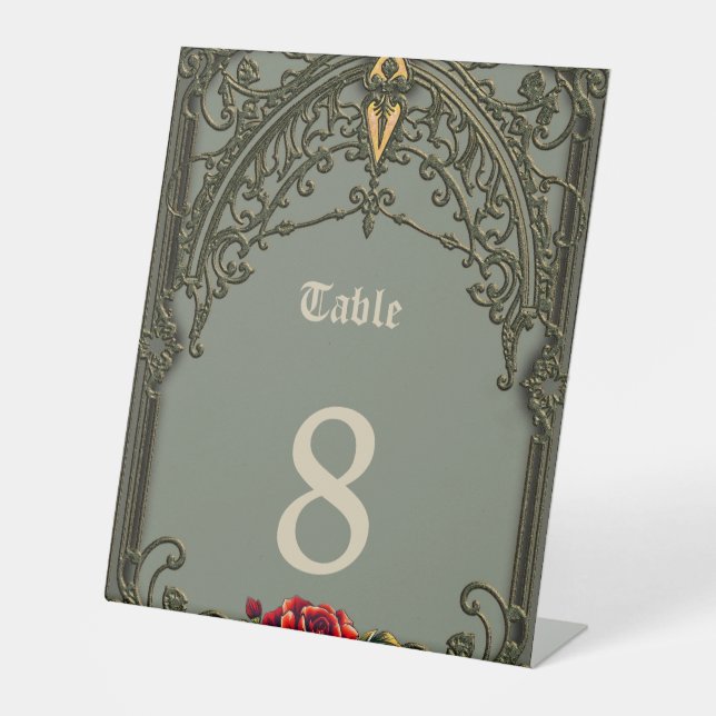 Expositor En L La flor roja, la flor de afecto. (Anverso)