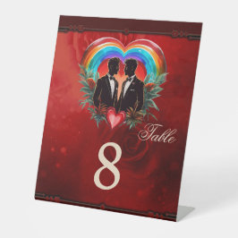 Expositor En L La magia del momento: elegantes siluetas gays.