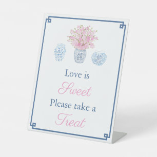 Expositor En L La Marina Elegante Y El Amor Rosa Es La Mesa De Fa