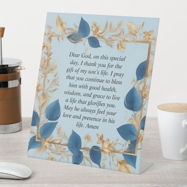 Expositor En L La oración de una madre por su hijo (In Situ)