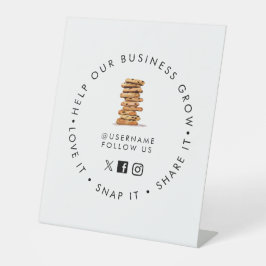 Expositor En L La pastelería de chocolate Cookie