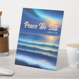 Expositor En L La paz sea aún Rótulo Peatonal