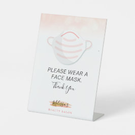 Expositor En L La seguridad de los convidentes lleva un negocio d