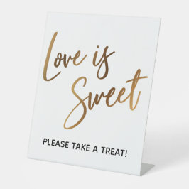Expositor En L La tipografía del amor es oro simple