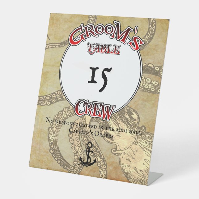 Expositor En L La tripulación de Groom (Anverso)