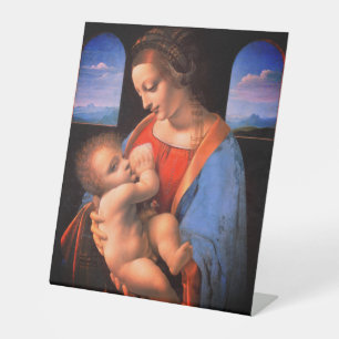 Expositor En L La Virgen María Amamantando al Niño Cristo-324