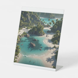 Expositor En L Laguna aislada