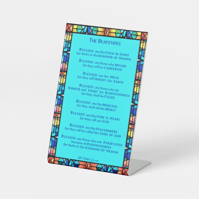 Expositor En L Las bestias del sermón de Jesús en el monte (Anverso)