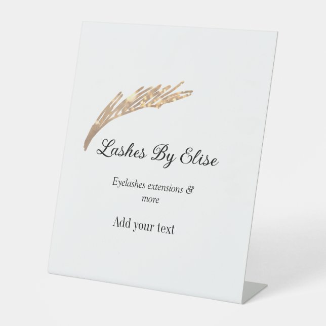 Expositor En L latigazos agregando nombre contacto información de (Anverso)