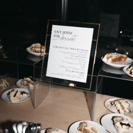Expositor En L LAURA | Letrero personalizable para mesa de postre