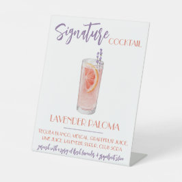 Expositor En L Lavender Paloma Signature Cocktail Recipe