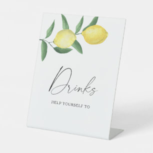 Expositor En L Lemons - Poster de bebidas