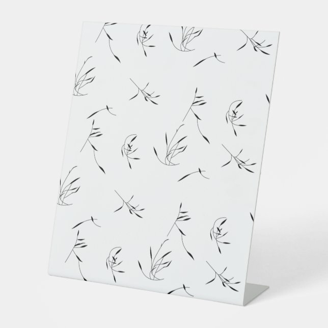 Expositor En L Lenguaje, Rótulo Peatonal Gris Dove (Anverso)