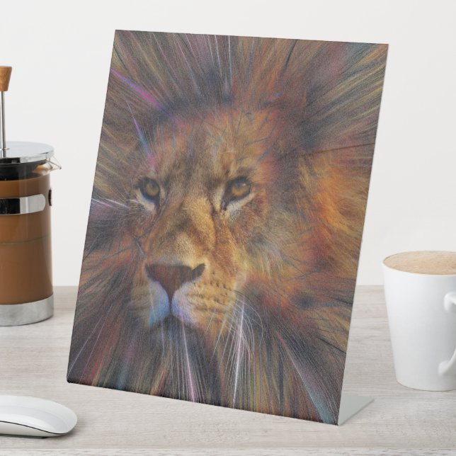 Expositor En L León en el Rótulo Pedestal de la Galería (In Situ)