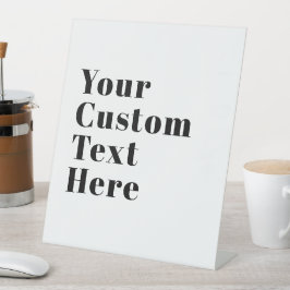 Expositor En L Letra retro moderna y elegante | Negro editable