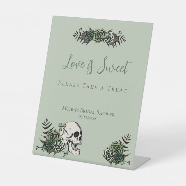 Expositor En L Letrero de favores de Despedida de Soltera Irlande (Anverso)