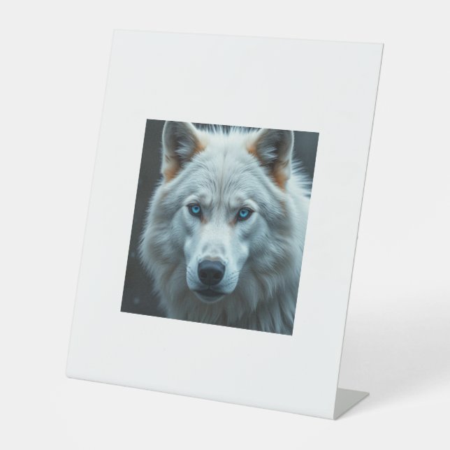 Expositor En L Letrero de mesa (Anverso)