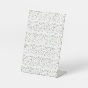 Expositor En L letrero de pedestal