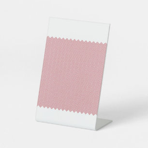 Expositor En L Letrero de pedestal, 4" X 6"
