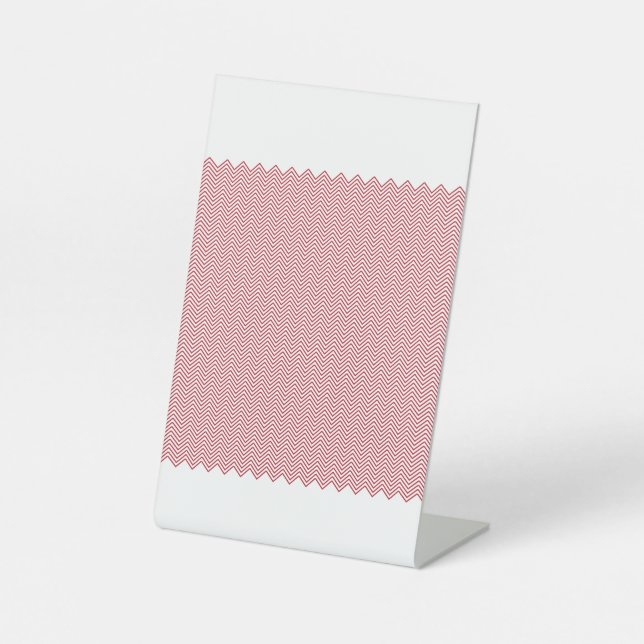 Expositor En L Letrero de pedestal, 4" X 6" (Anverso)