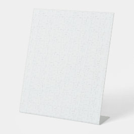 Expositor En L Letrero de pedestal moderno | Exposición minimalis