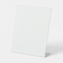 Letrero de pedestal personalizado de lujo para neg