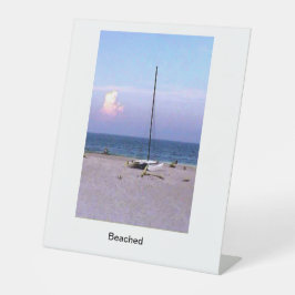 Expositor En L Letrero de pedestal Sailboat banner jGibney El Mus