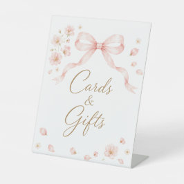 Expositor En L Letrero de tarjetas y regalos Petals & Prosecco