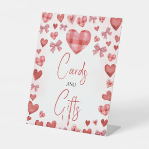 Expositor En L Letrero de Tarjetas y Regalos Sweetheart para Baby