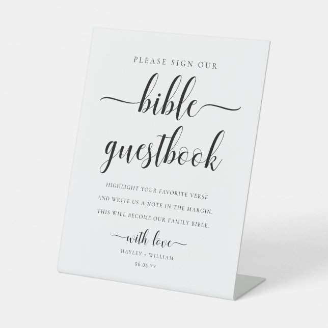 Expositor En L Leyton Rótulo Nuestro libro de Bodas de la Biblia (Anverso)