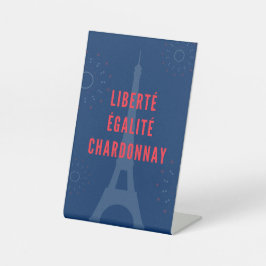 Expositor En L Liberté Égalité Chardonnay Funny Tower Wine