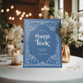 Expositor En L Libro de Bodas de época de la Chinoiserie antigua
