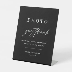 Expositor En L Libro de fotografías de Bodas negros