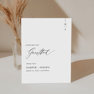 Expositor En L Libro de invitados de caligrafía de escritura simp