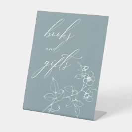 Expositor En L Libros regalos atemporales florales Vintage para b