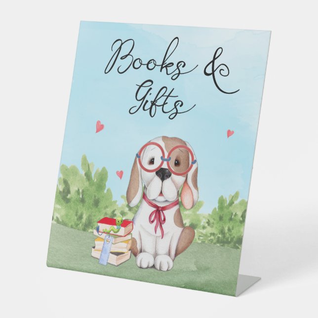 Expositor En L Libros y regalos: Baby Shower (Anverso)