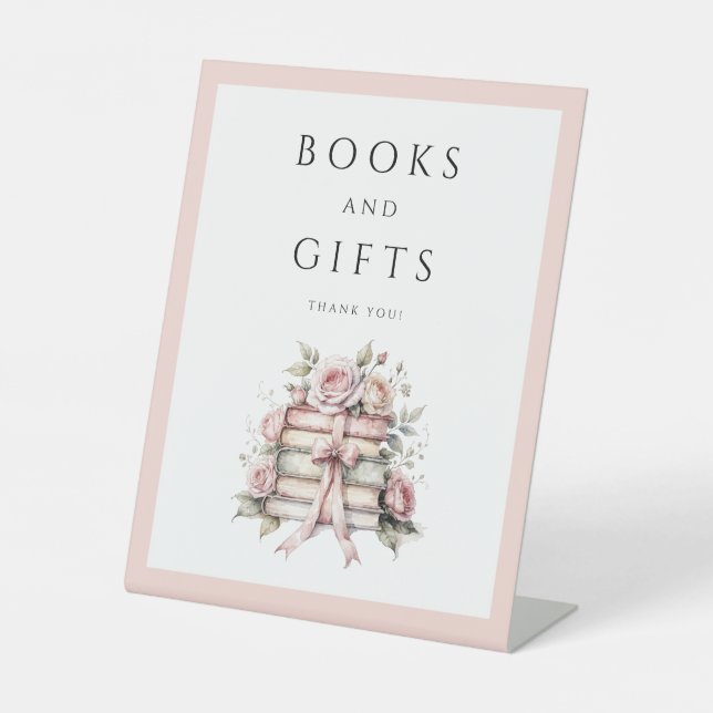 Expositor En L Libros y regalos Coquette Pink Bow (Anverso)